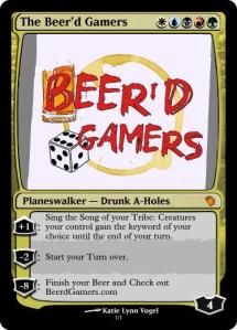 The Beerd Gamers walker